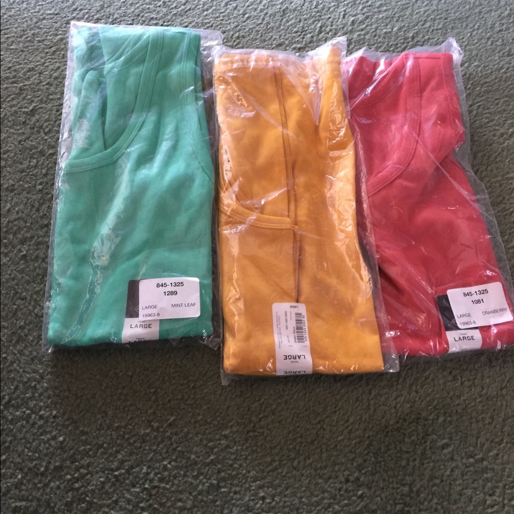 St. John Bay scoop neck shirts set 3